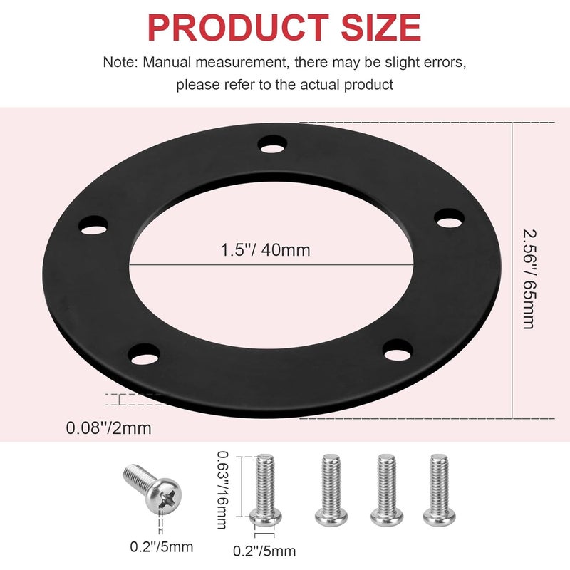 Batator Fuel Tank Sending Unit Gasket Kit(NBR), Boat Fuel Gauge Sending Gasket Marine Fule Gas Tank Sending Unit, Car Trucks Fuel Sensor Sending Unit, Fuel Sender Unit for Vehicles - Image 2